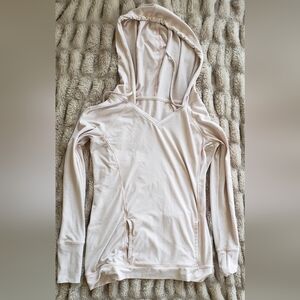 Aerie just add leggings pink hoodie small